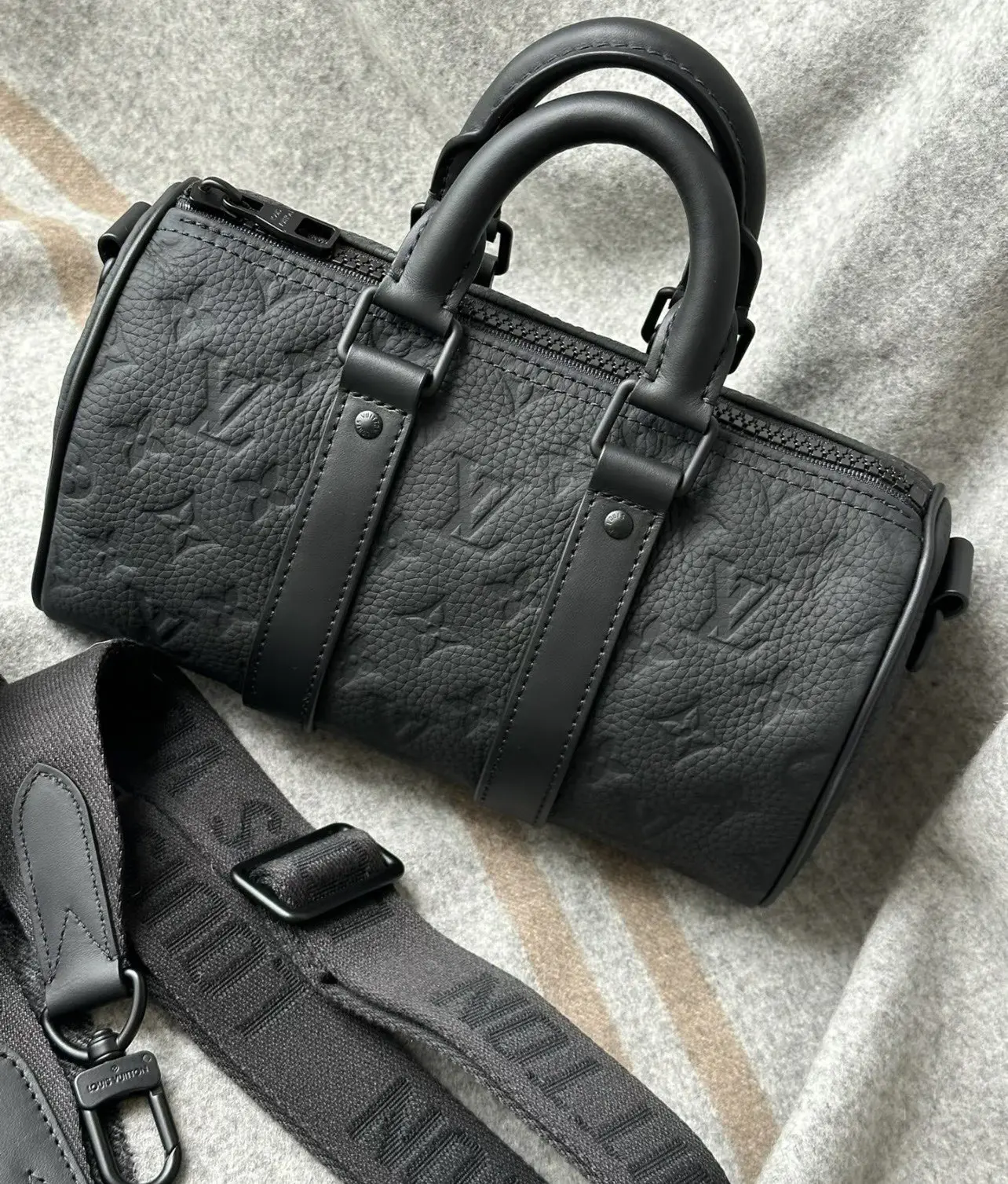 Monogram Embossed Boston Bag D44017800 — view 5