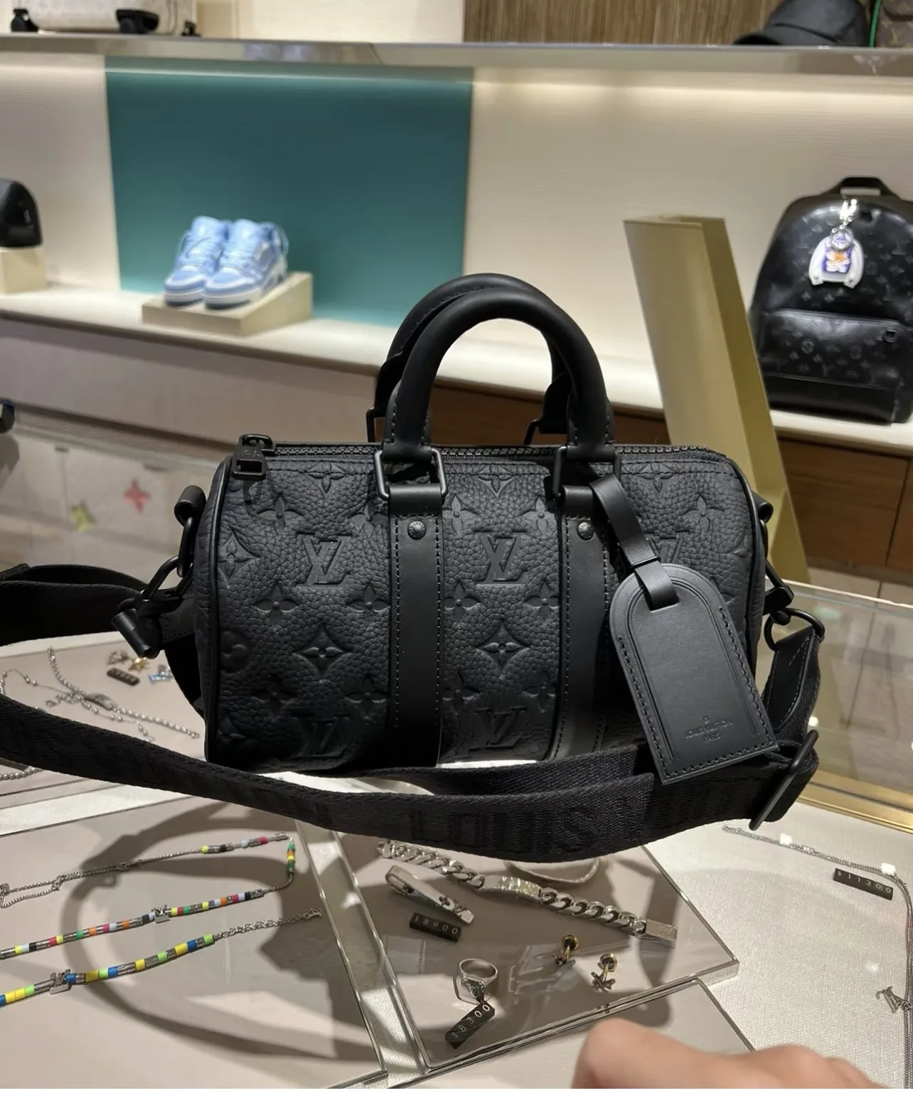 Monogram Embossed Boston Bag D44017800 — view 8