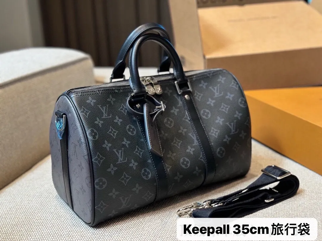 Keepall 35 Monogram Eclipse Travel Bag D46017798