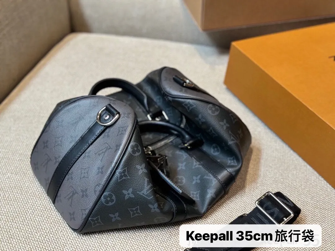 Keepall 35 Monogram Eclipse Travel Bag D46017798 — view 7