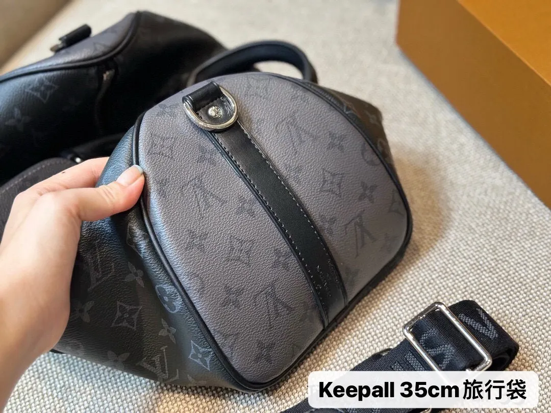 Keepall 35 Monogram Eclipse Travel Bag D46017798 — view 8