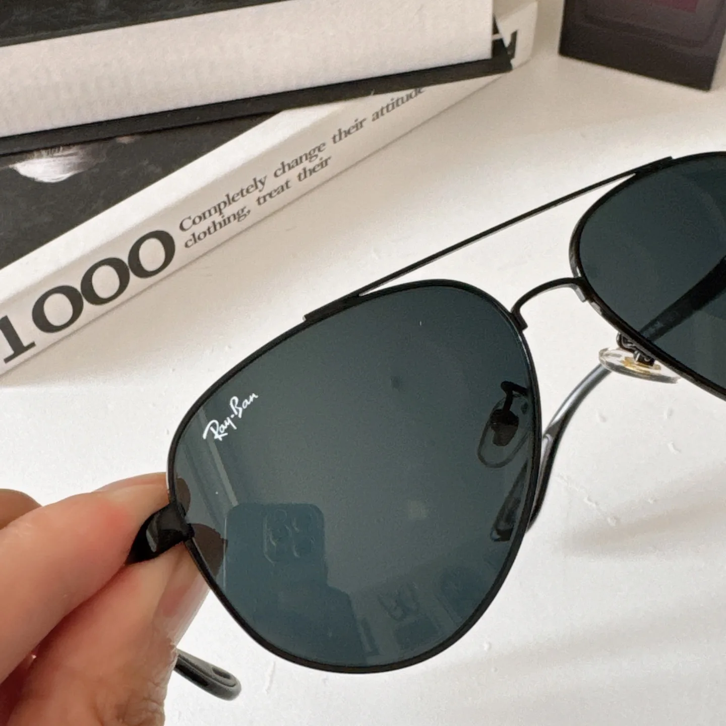 Ray-Ban Ferrari Aviator Sunglasses D22018537 — view 6