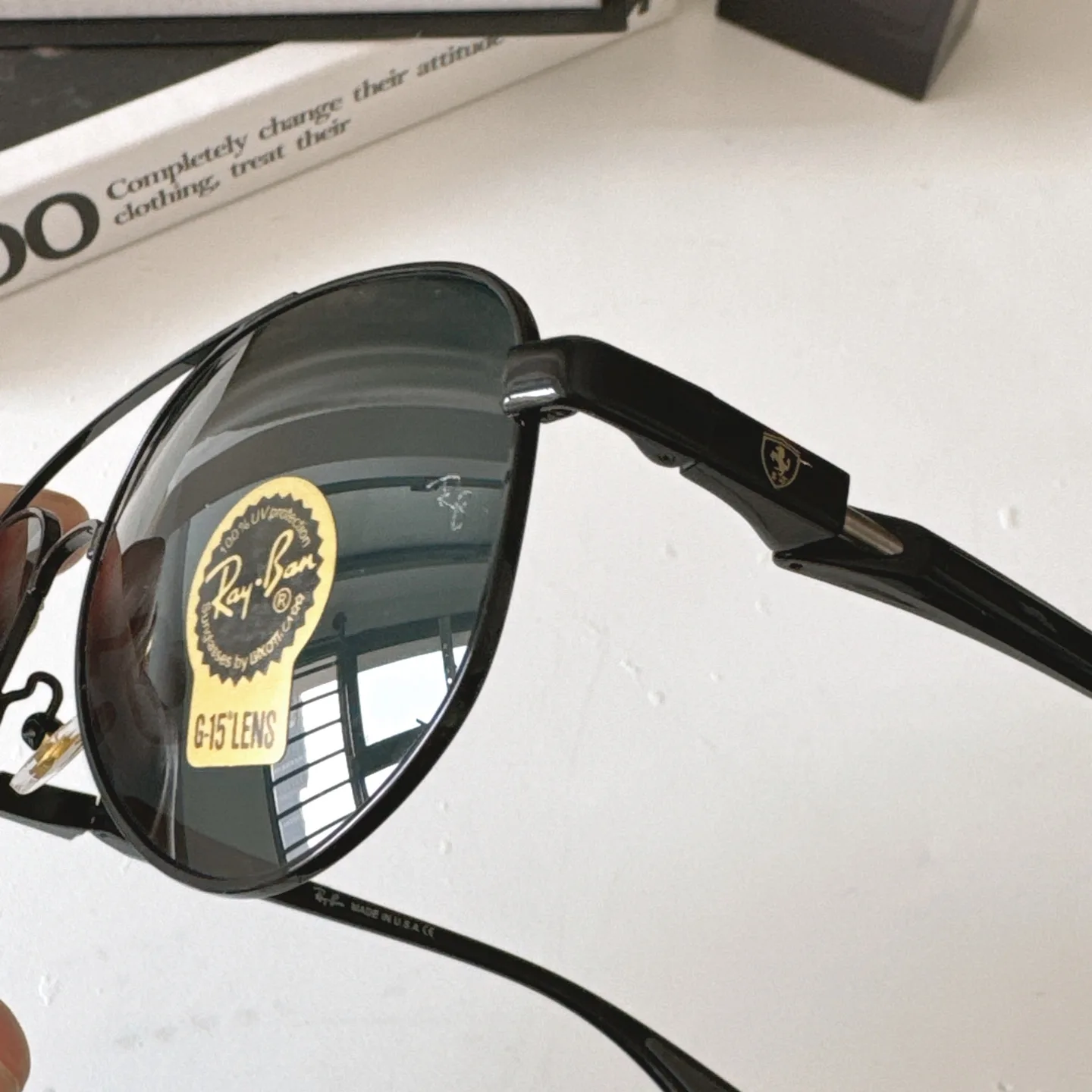 Ray-Ban Ferrari Aviator Sunglasses D22018537 — view 7