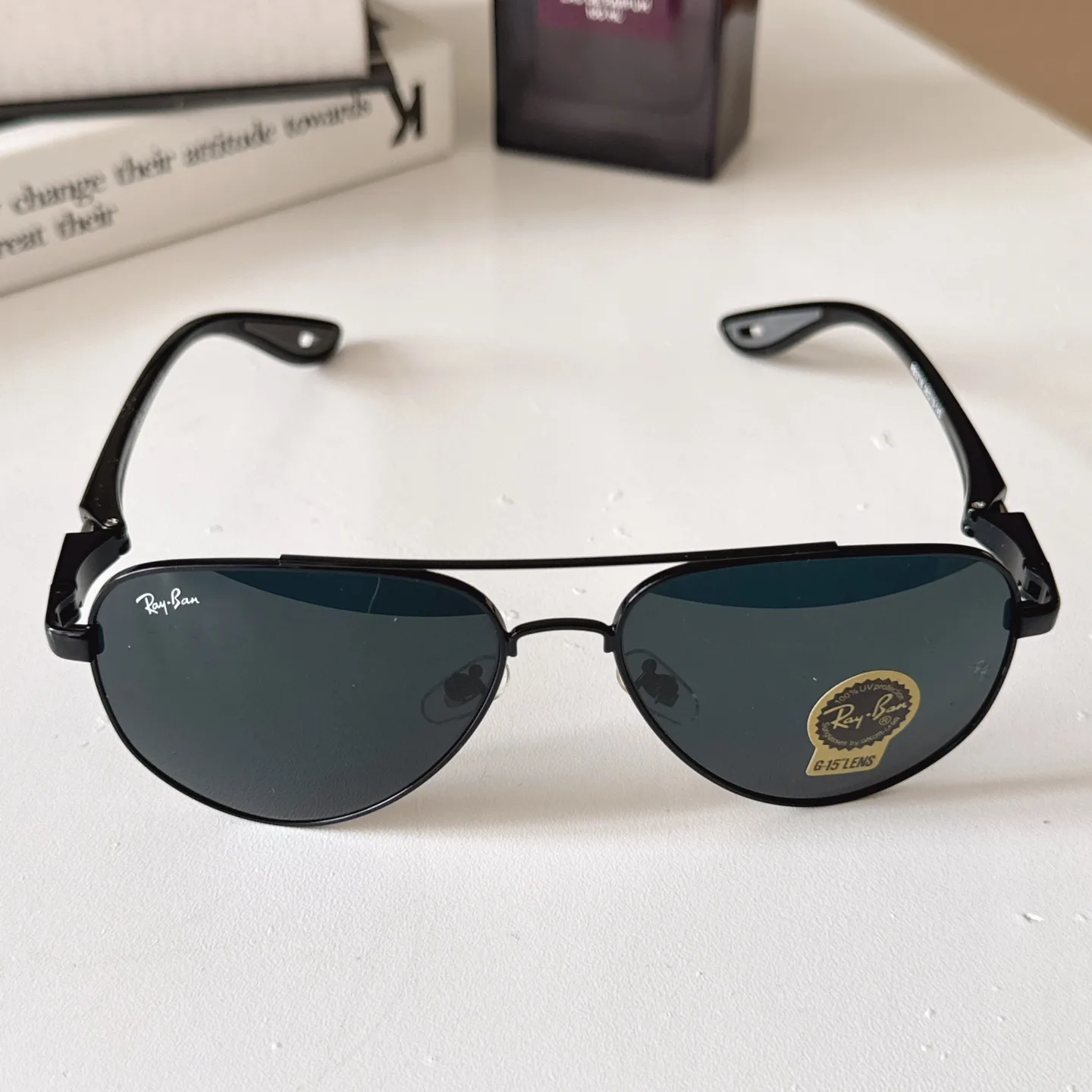Ray-Ban Ferrari Aviator Sunglasses D22018537 — view 8