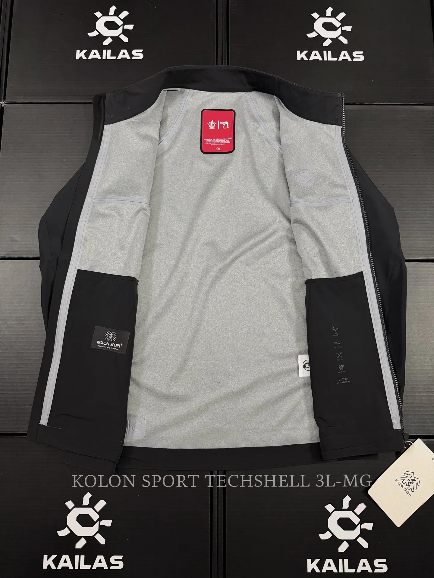 Techshell 3L Waterproof Softshell Jacket D38011081 — view 8