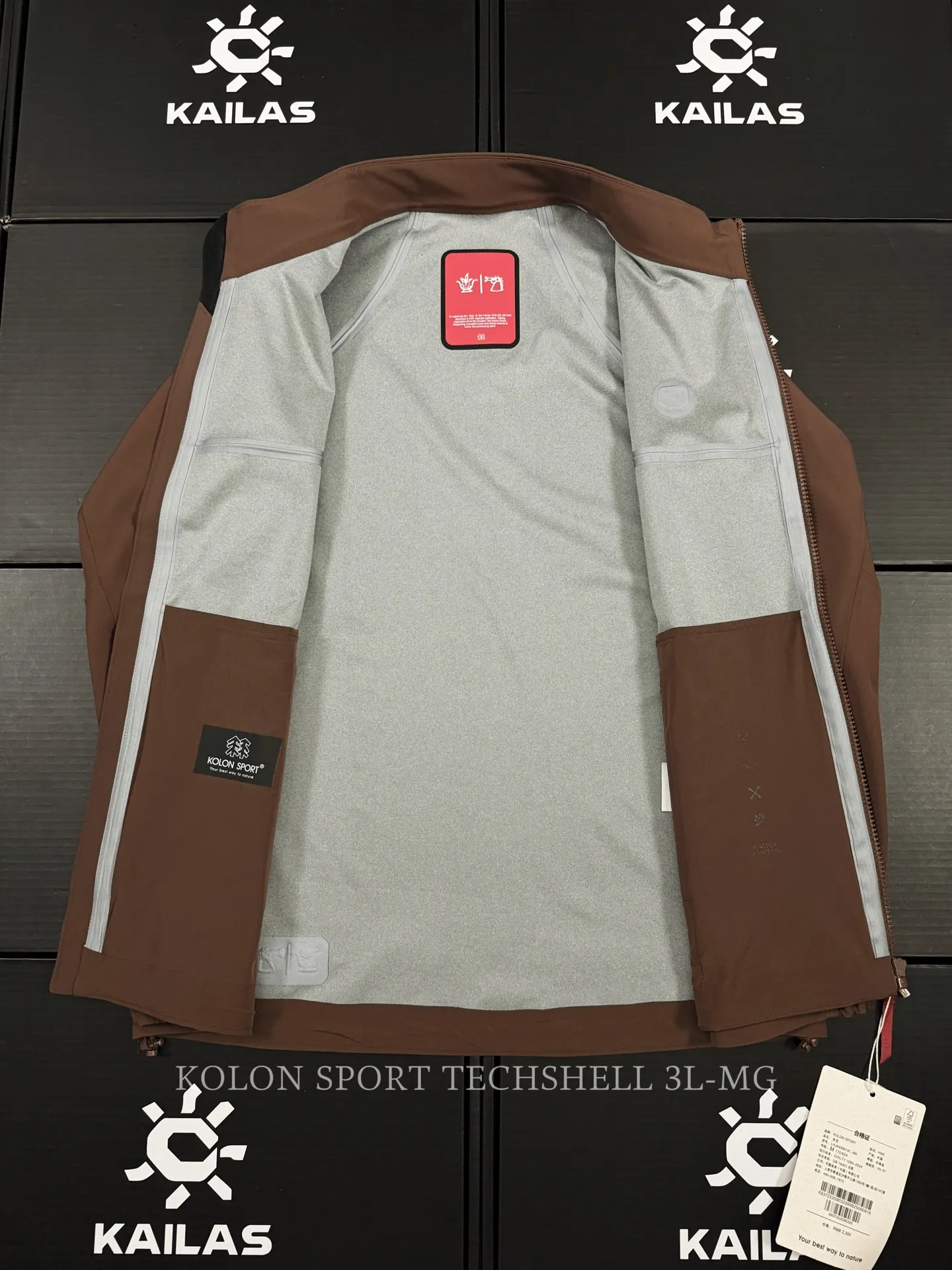 KOLON SPORT Techshell 3L Softshell Jacket D38011082 — view 8