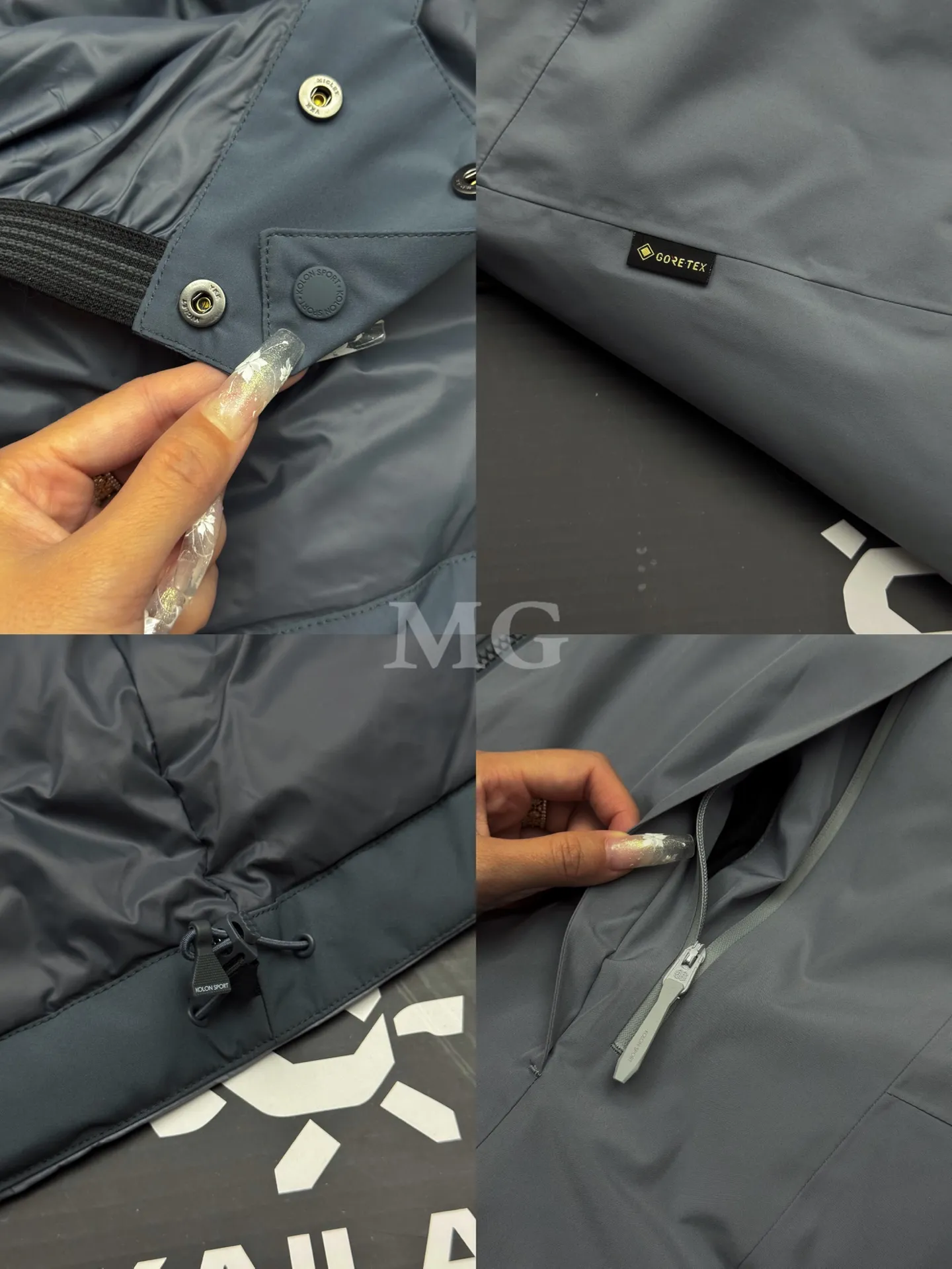 Kolon Sport Hike Gore-Tex Hooded Down Jacket D58019385 — view 9