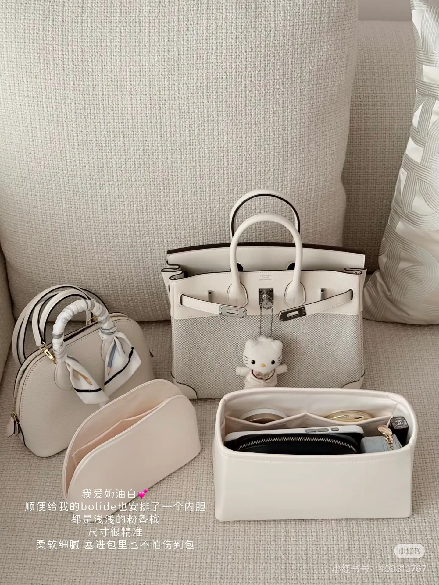 Hermès Birkin Canvas & Leather Bag D59017773 — view 4