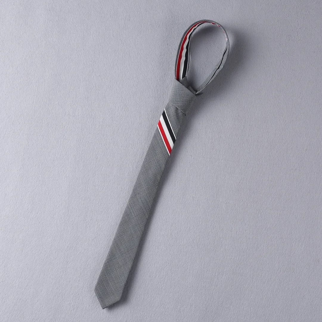 RWB Stripe Wool Tie D17512690 — view 3