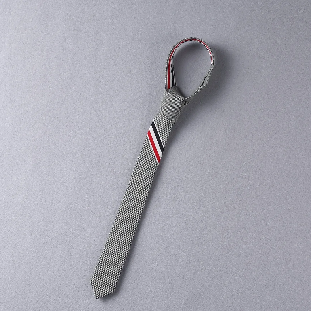 RWB Stripe Wool Tie D17512690 — view 6