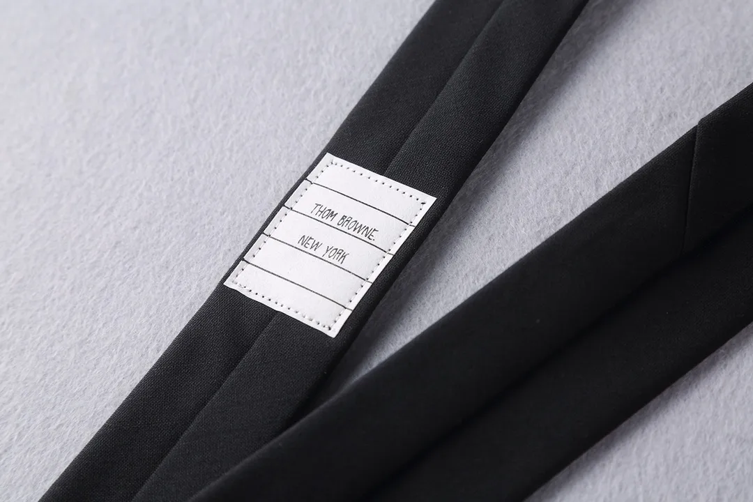 RWB Stripe Wool Tie D17512690 — view 8