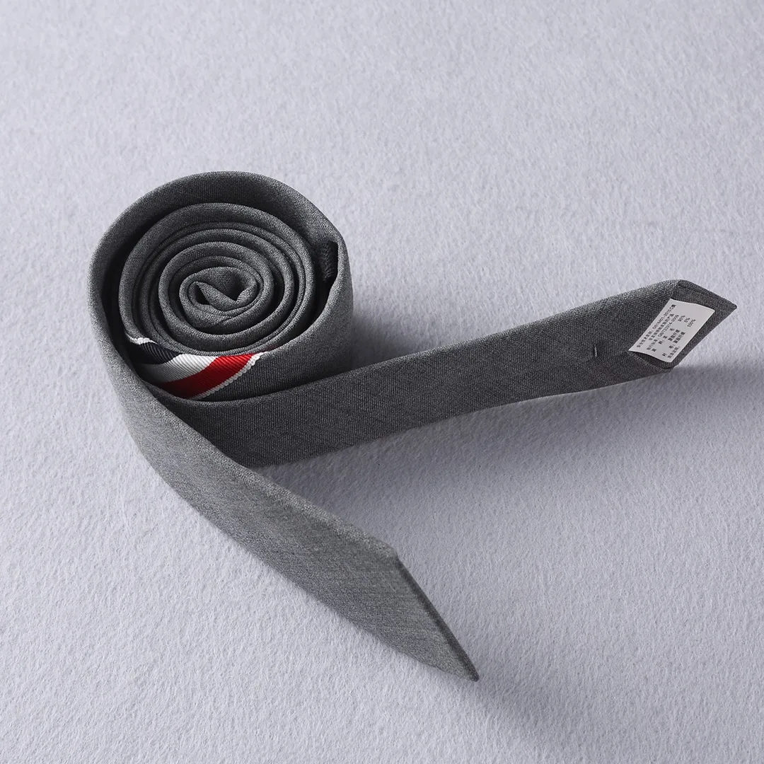 RWB Stripe Wool Tie D17512689 — view 7