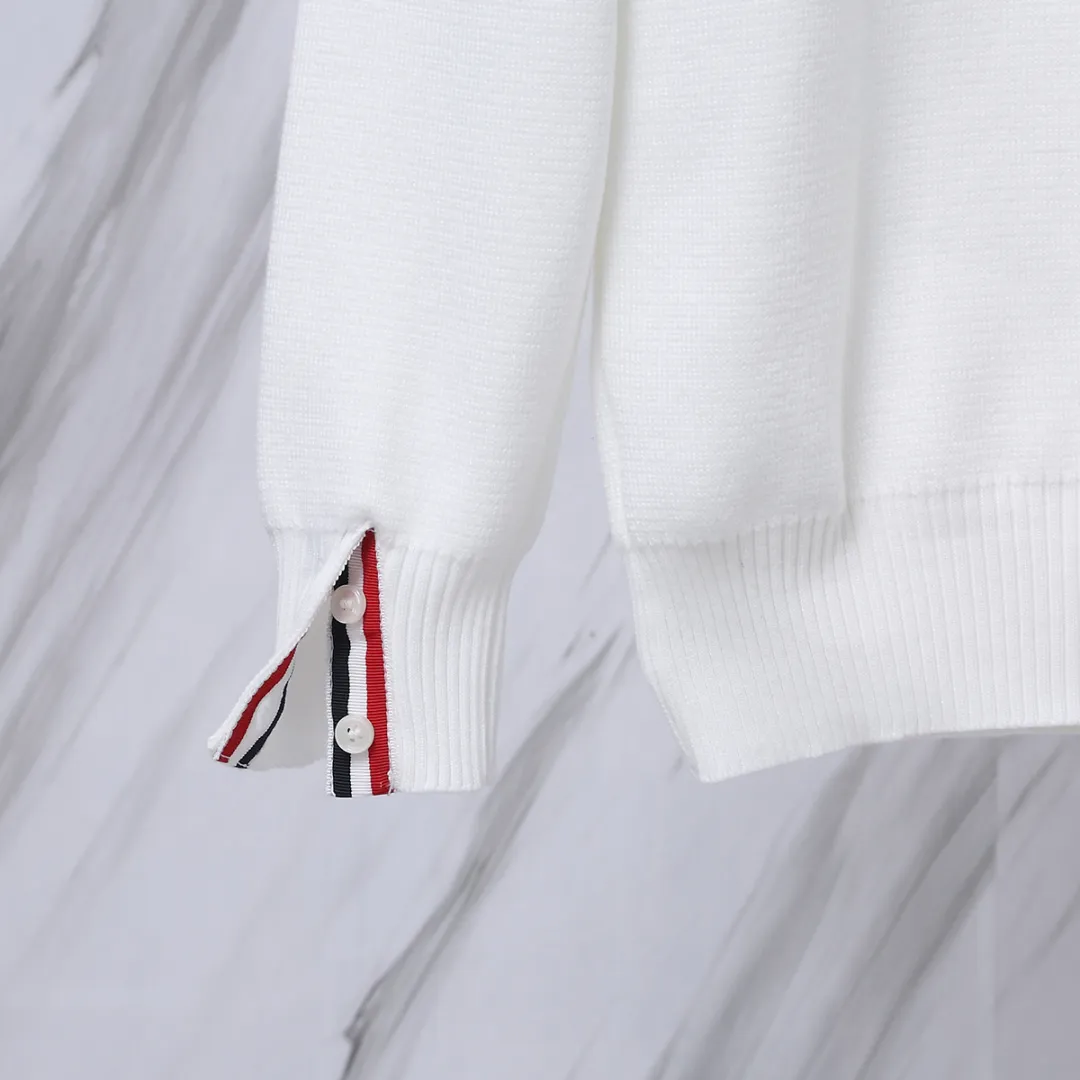 4-Bar Stripe Wool-Blend Zip-Up Hoodie D25012669 — view 9