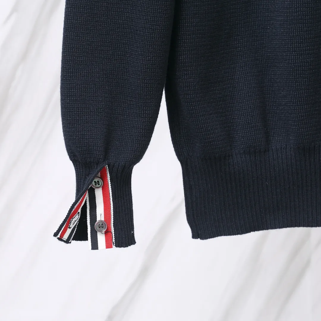 4-Bar Stripe Wool-Blend Zip-Up Hoodie D25012667 — view 9