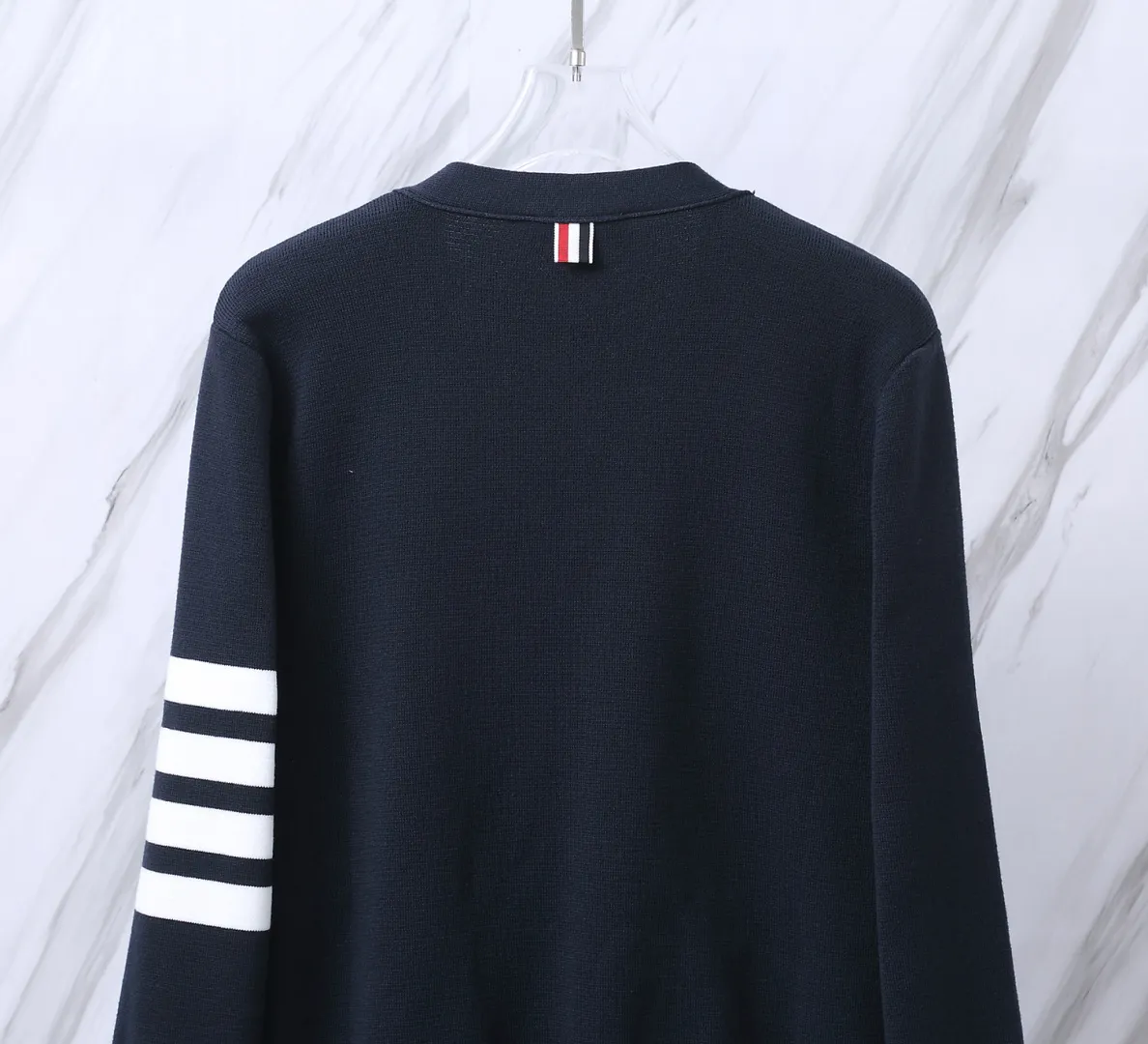 4-Bar Stripe Wool-Blend Cardigan D25512664 — view 6