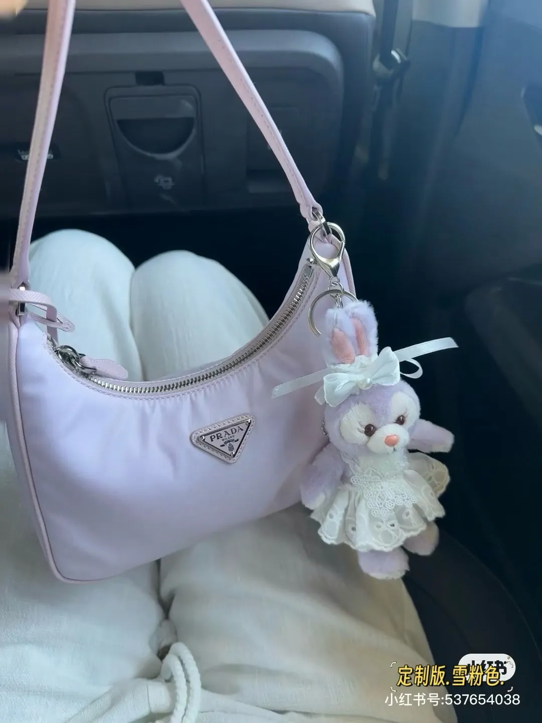 Prada Re-Edition 2005 Nylon Shoulder Bag D23018121 — view 3