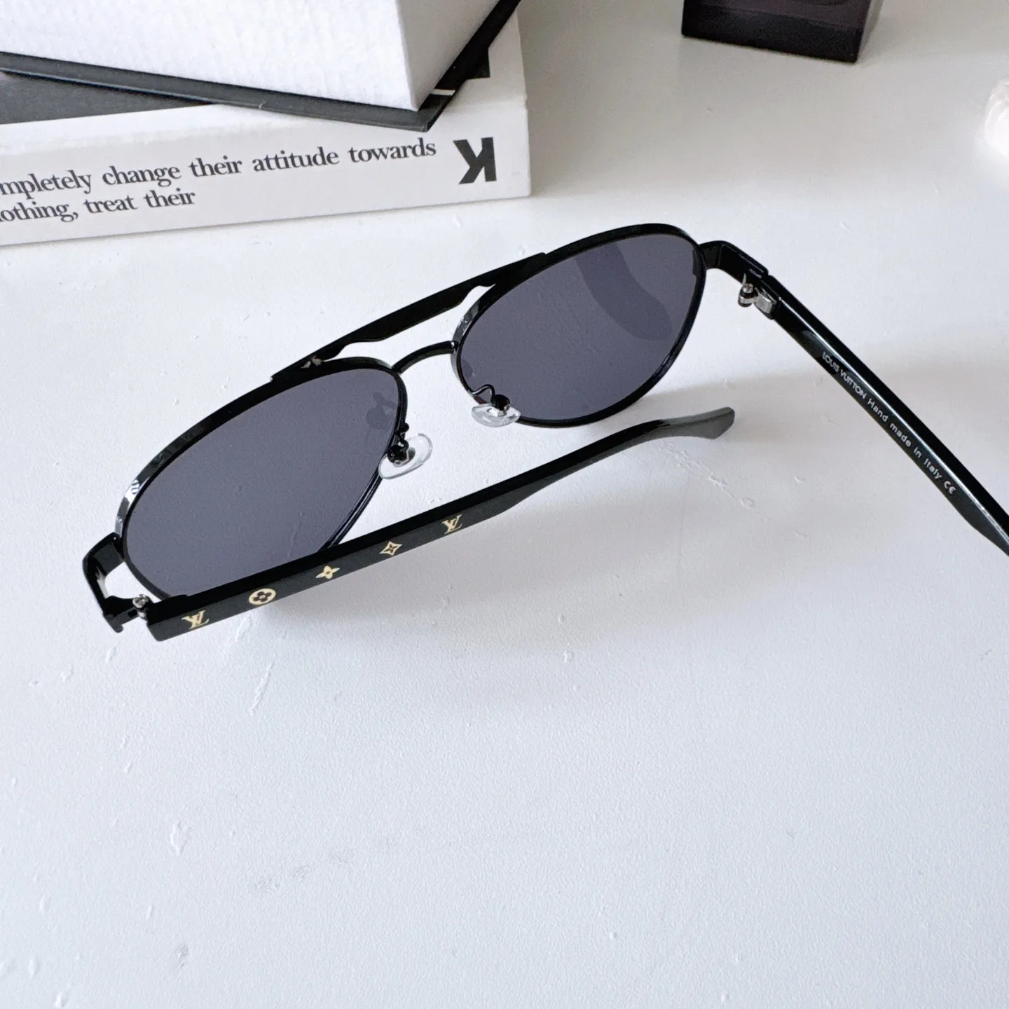 Louis Vuitton Men's Square-Frame Sunglasses D21018575 — view 5