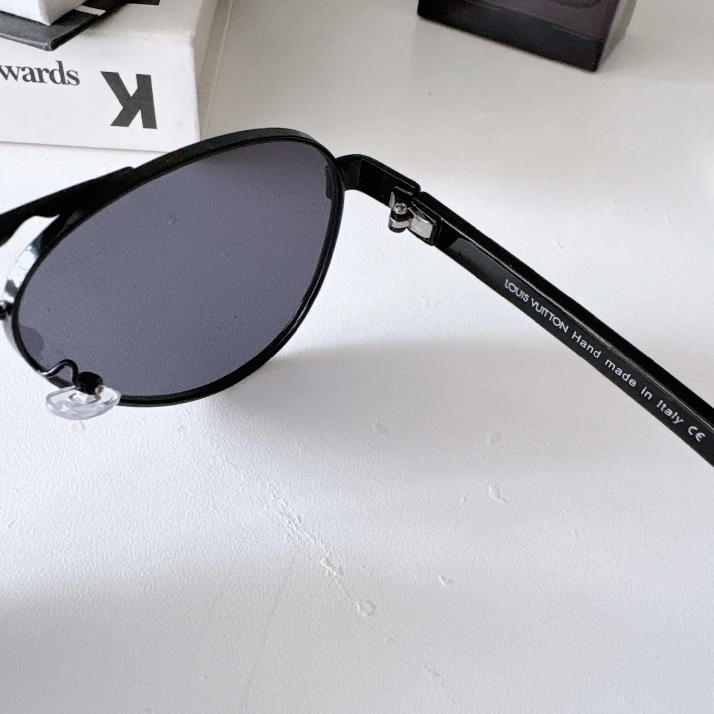 Louis Vuitton Men's Square-Frame Sunglasses D21018575 — view 6