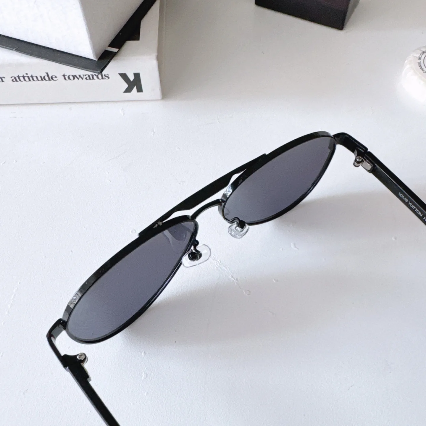 Louis Vuitton Men's Square-Frame Sunglasses D21018575 — view 7