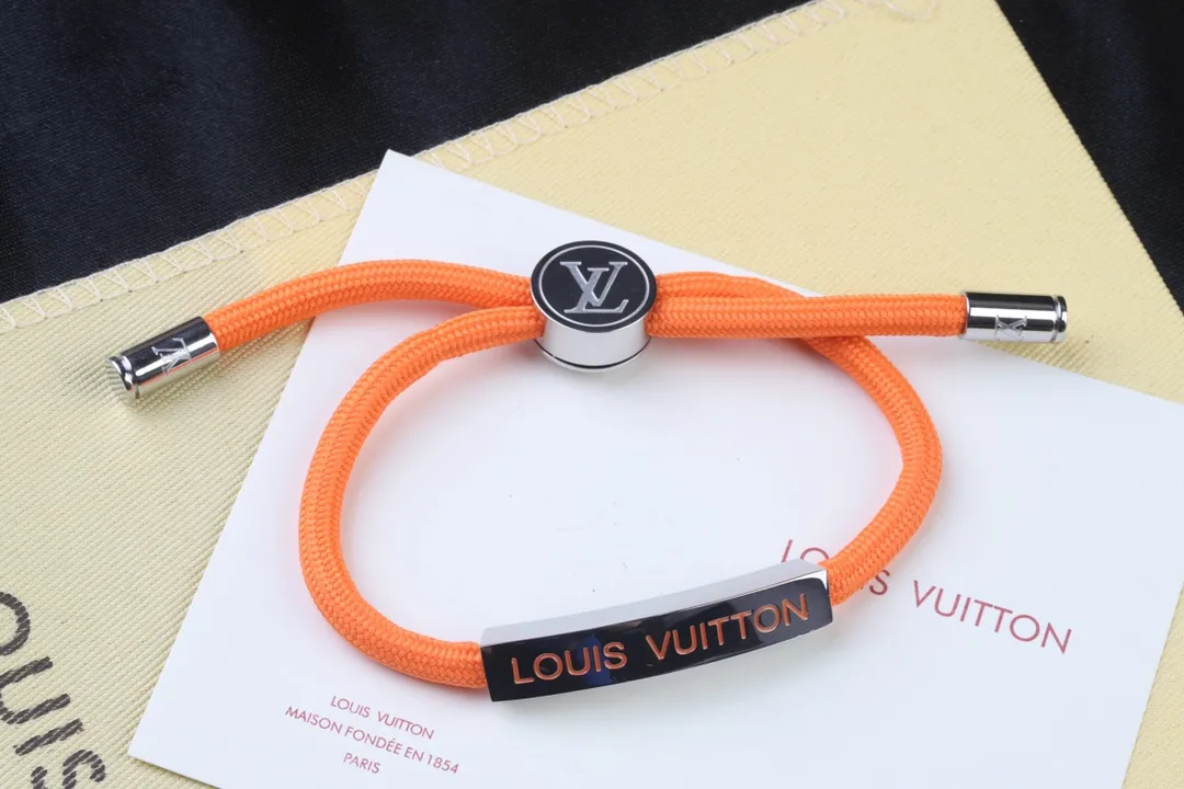 LV Space Adjustable Cord Bracelet D10017411 — view 2
