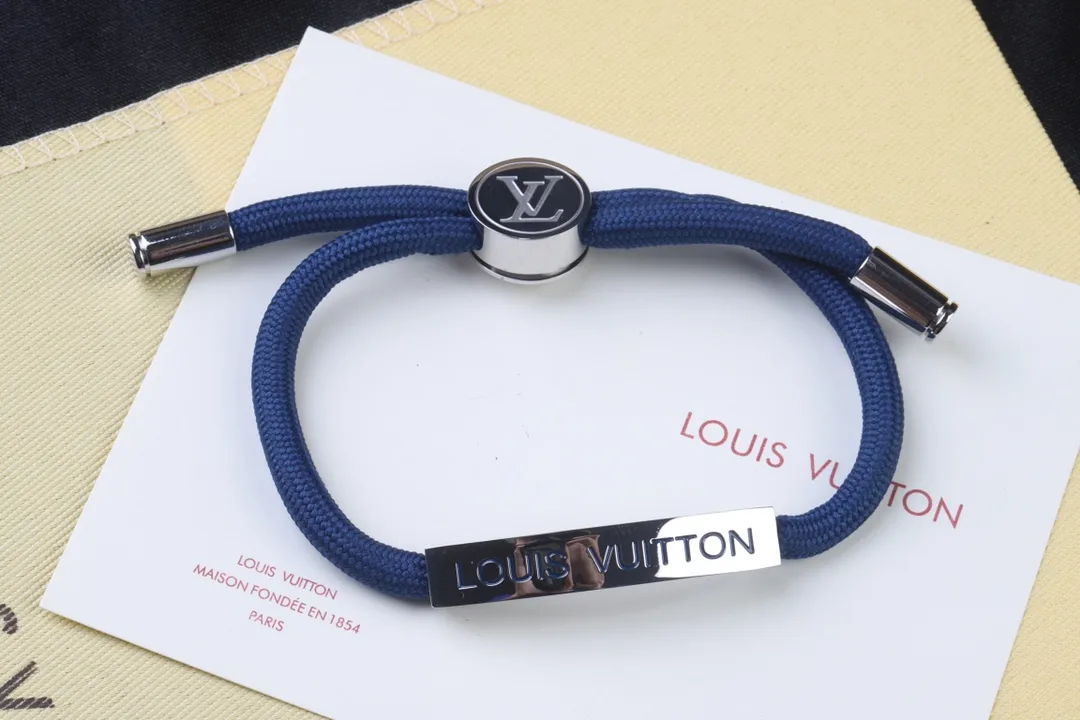 LV Space Adjustable Cord Bracelet D10017411 — view 3