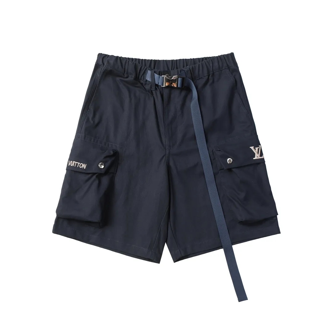 Logo-Embroidered Cotton-Blend Cargo Shorts D19012847