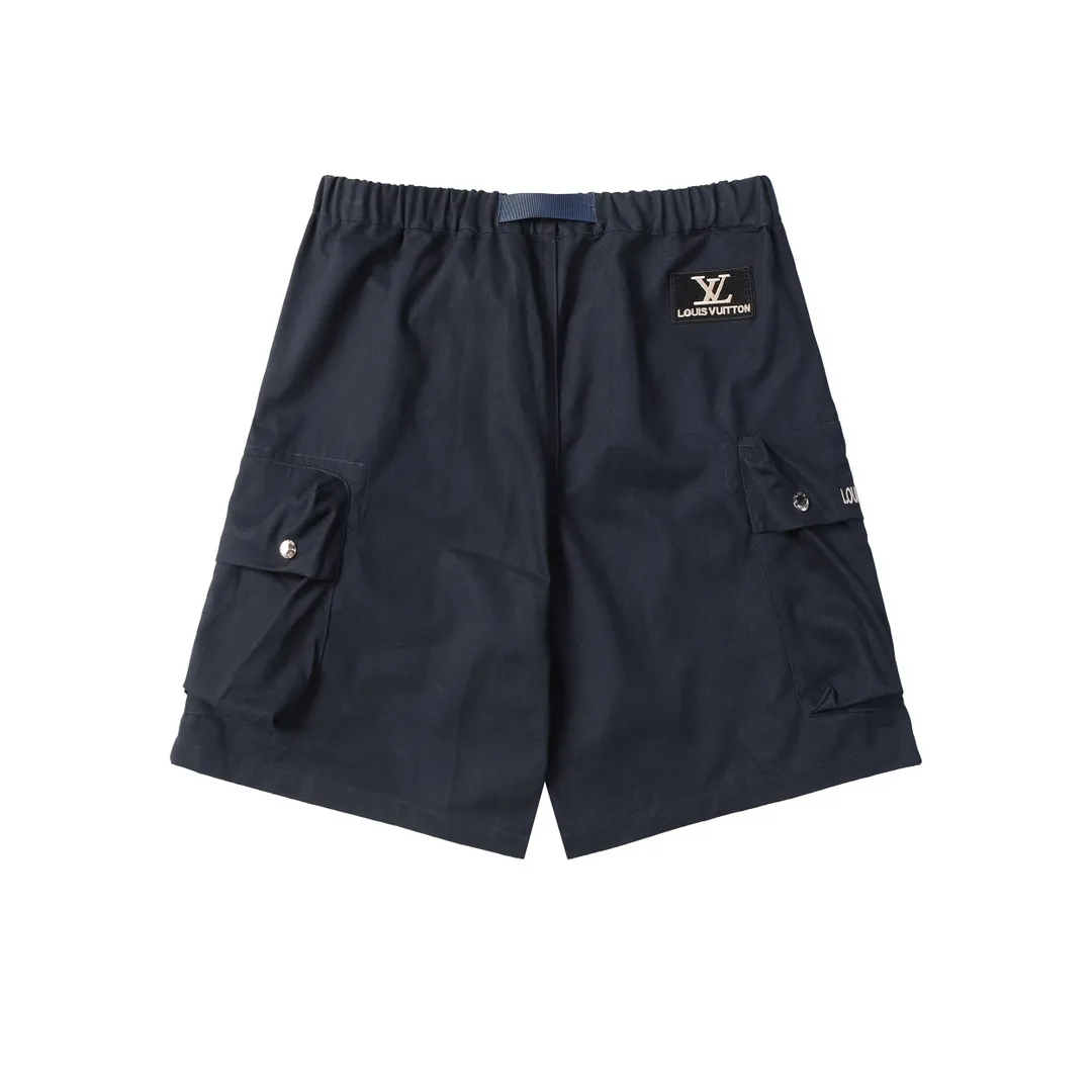 Logo-Embroidered Cotton-Blend Cargo Shorts D19012847 — view 2
