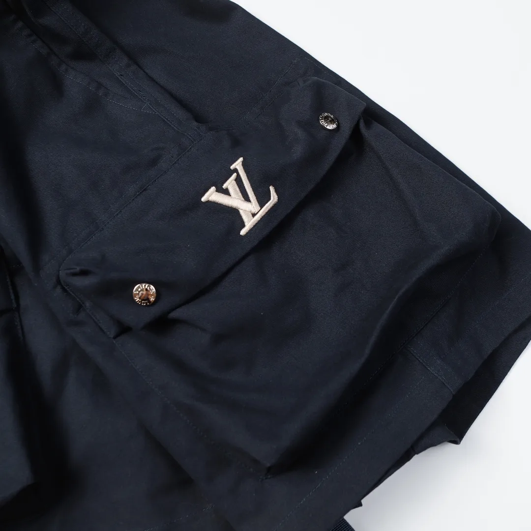 Logo-Embroidered Cotton-Blend Cargo Shorts D19012847 — view 7