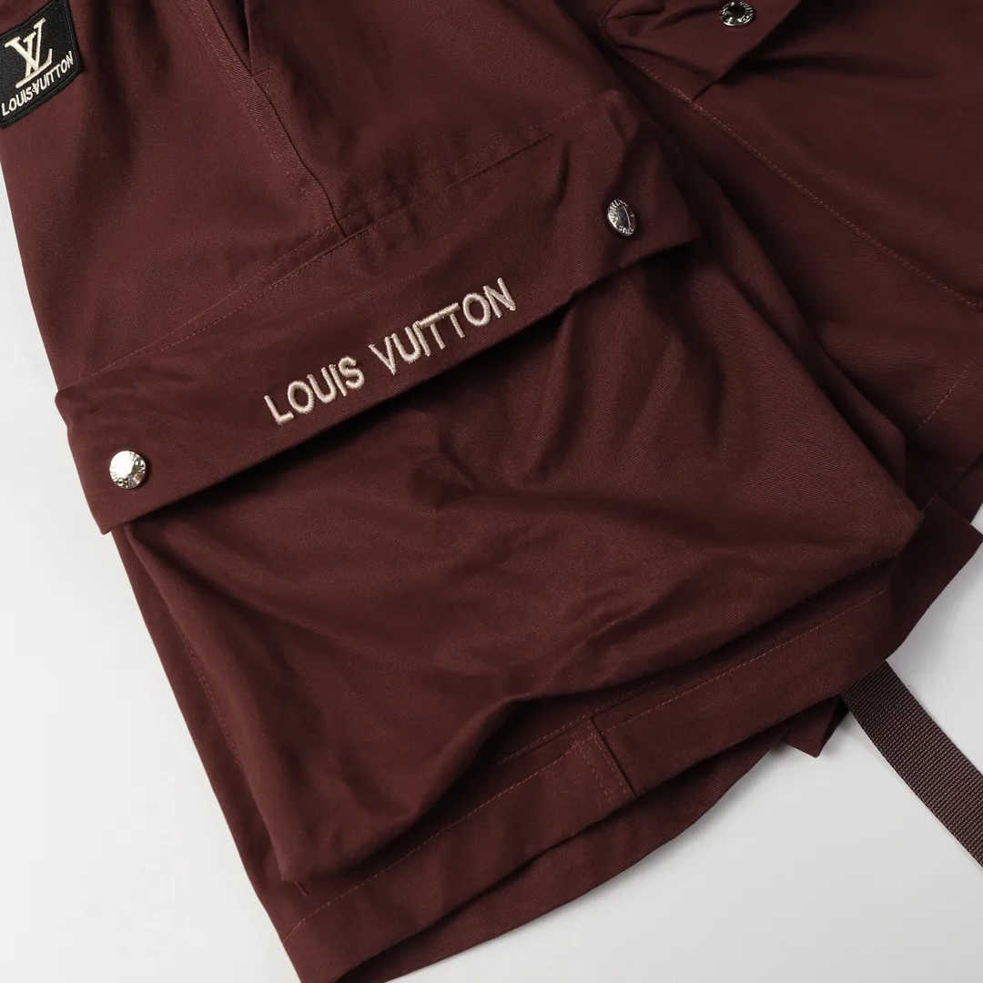Logo-Embroidered Cotton-Blend Cargo Shorts D19012846 — view 3