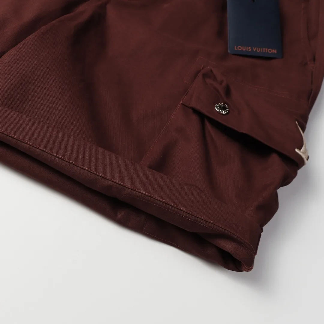 Logo-Embroidered Cotton-Blend Cargo Shorts D19012846 — view 7