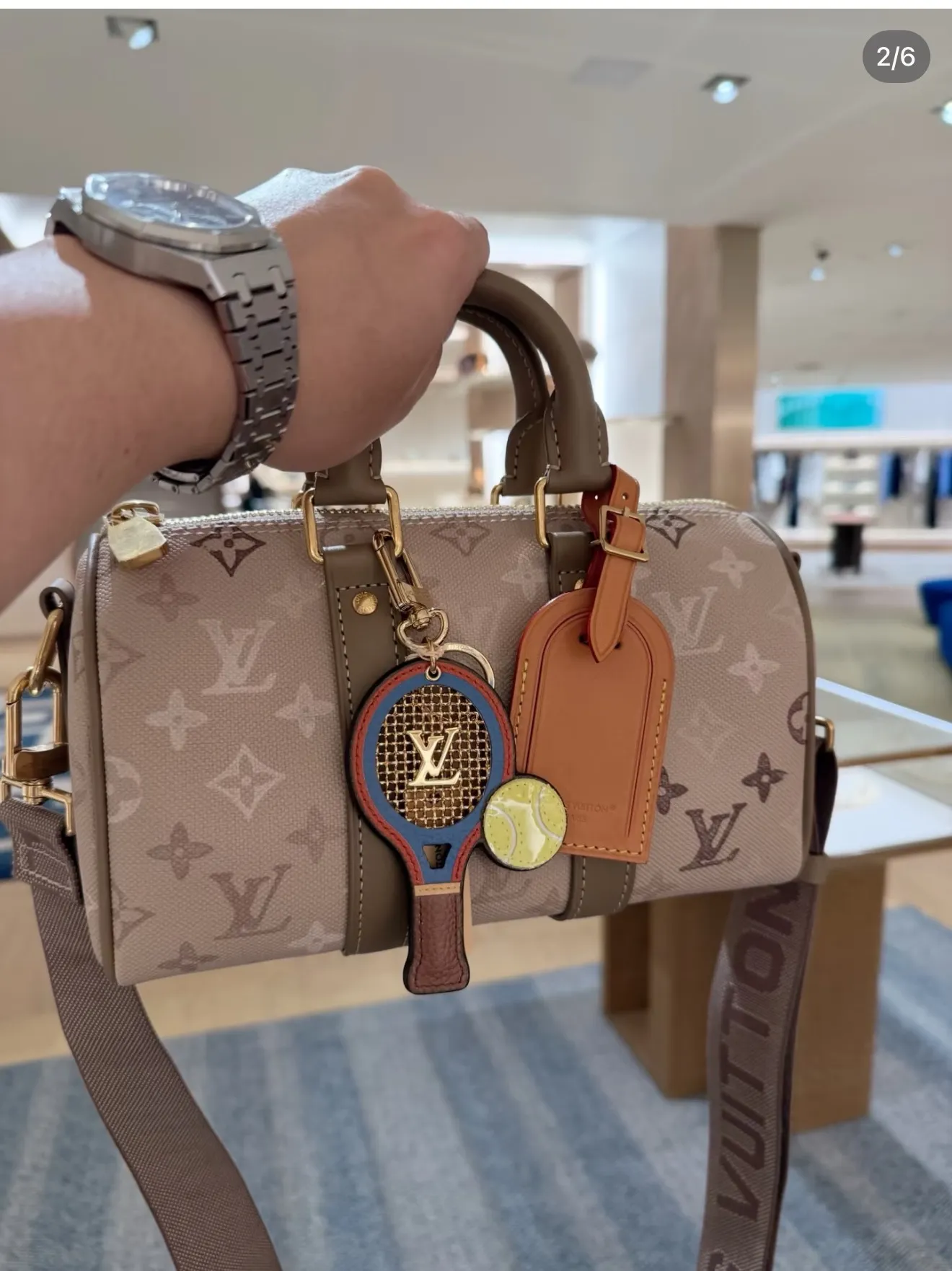 Keepall 25 Monogram Crossbody Bag D35518232 — view 5