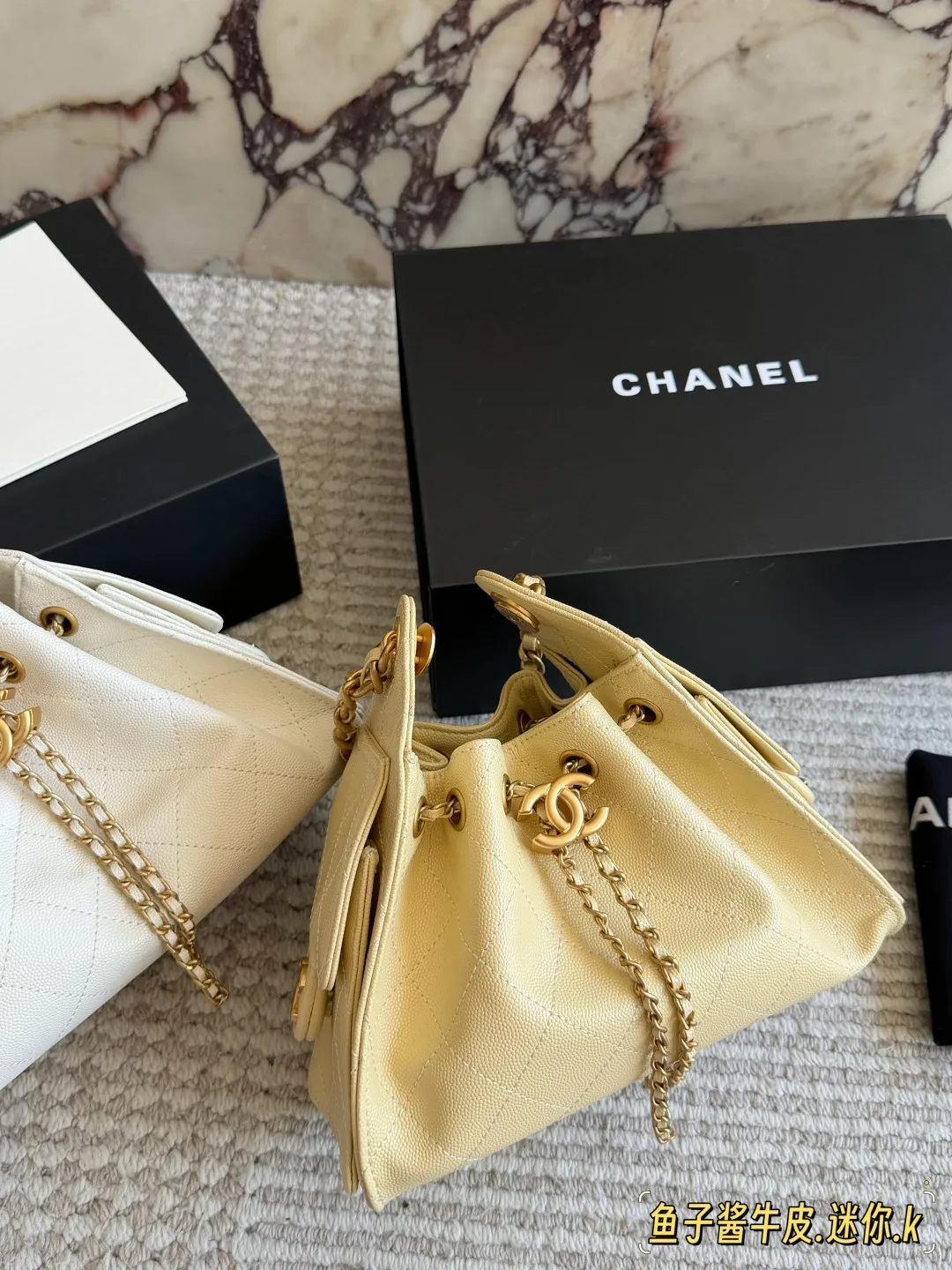 Chanel 25S Mini Hobo Bucket Bag D38018033 — view 3
