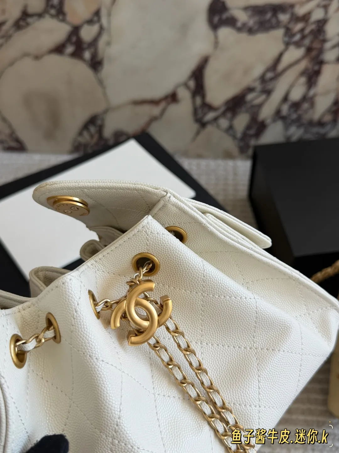 Chanel 25S Mini Hobo Bucket Bag D38018033 — view 4