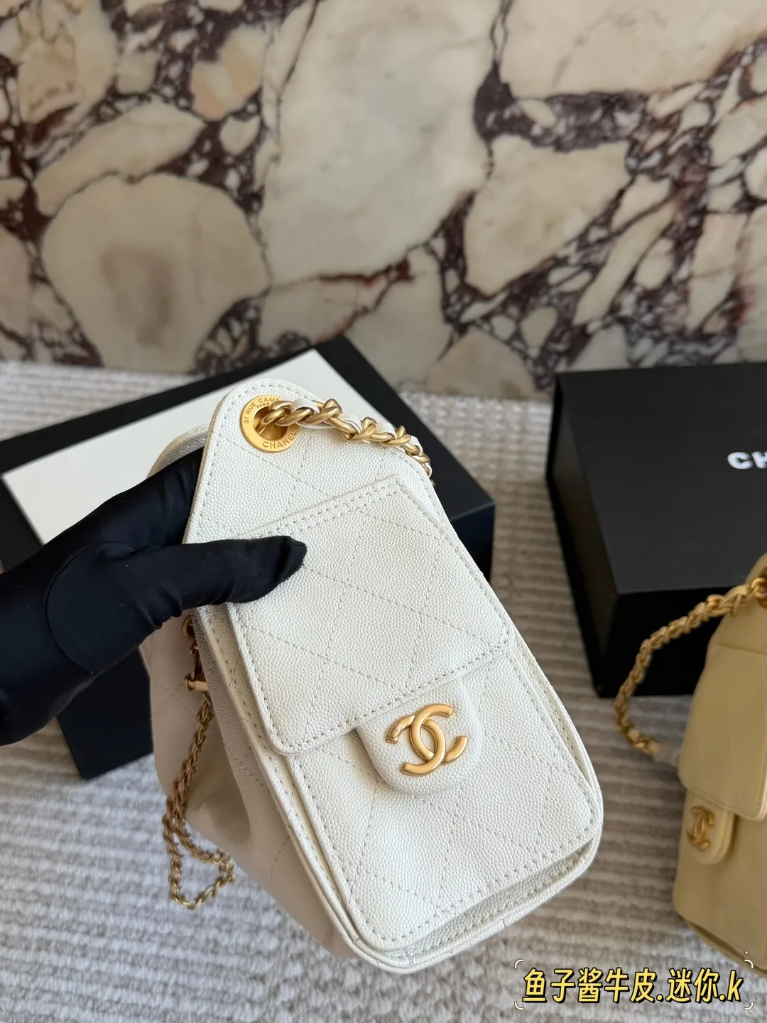 Chanel 25S Mini Hobo Bucket Bag D38018033 — view 5