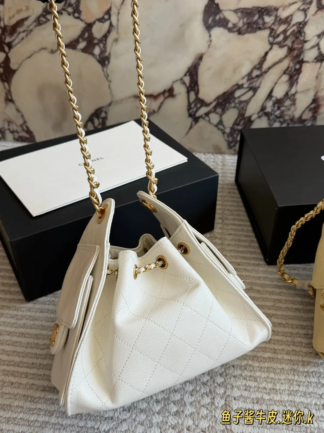 Chanel 25S Mini Hobo Bucket Bag D38018033 — view 7
