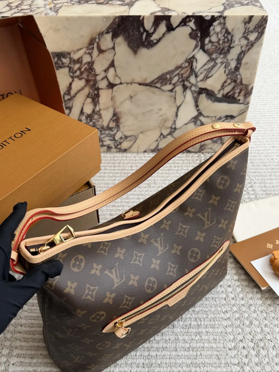 Monogram Hobo Shoulder Bag D36018440 — view 2