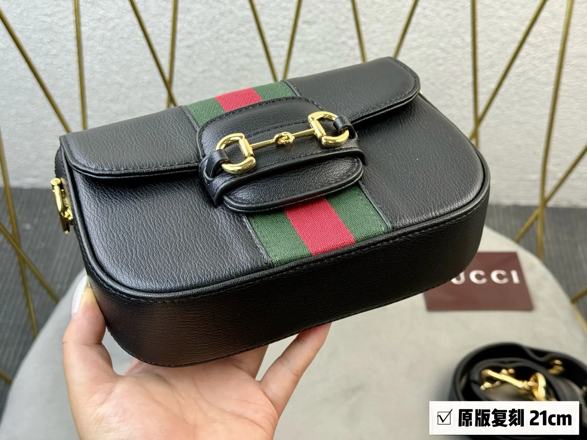 Horsebit 1955 Mini Shoulder Bag D31018023 — view 13