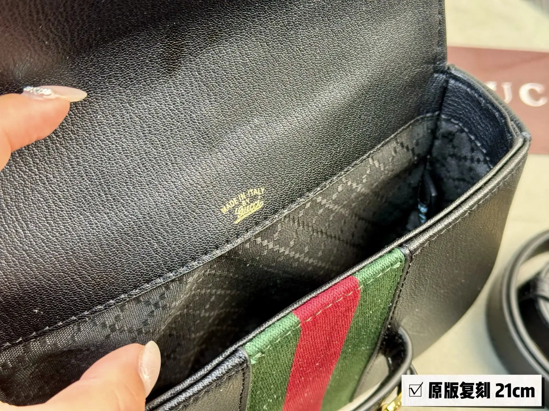 Horsebit 1955 Mini Shoulder Bag D31018023 — view 15