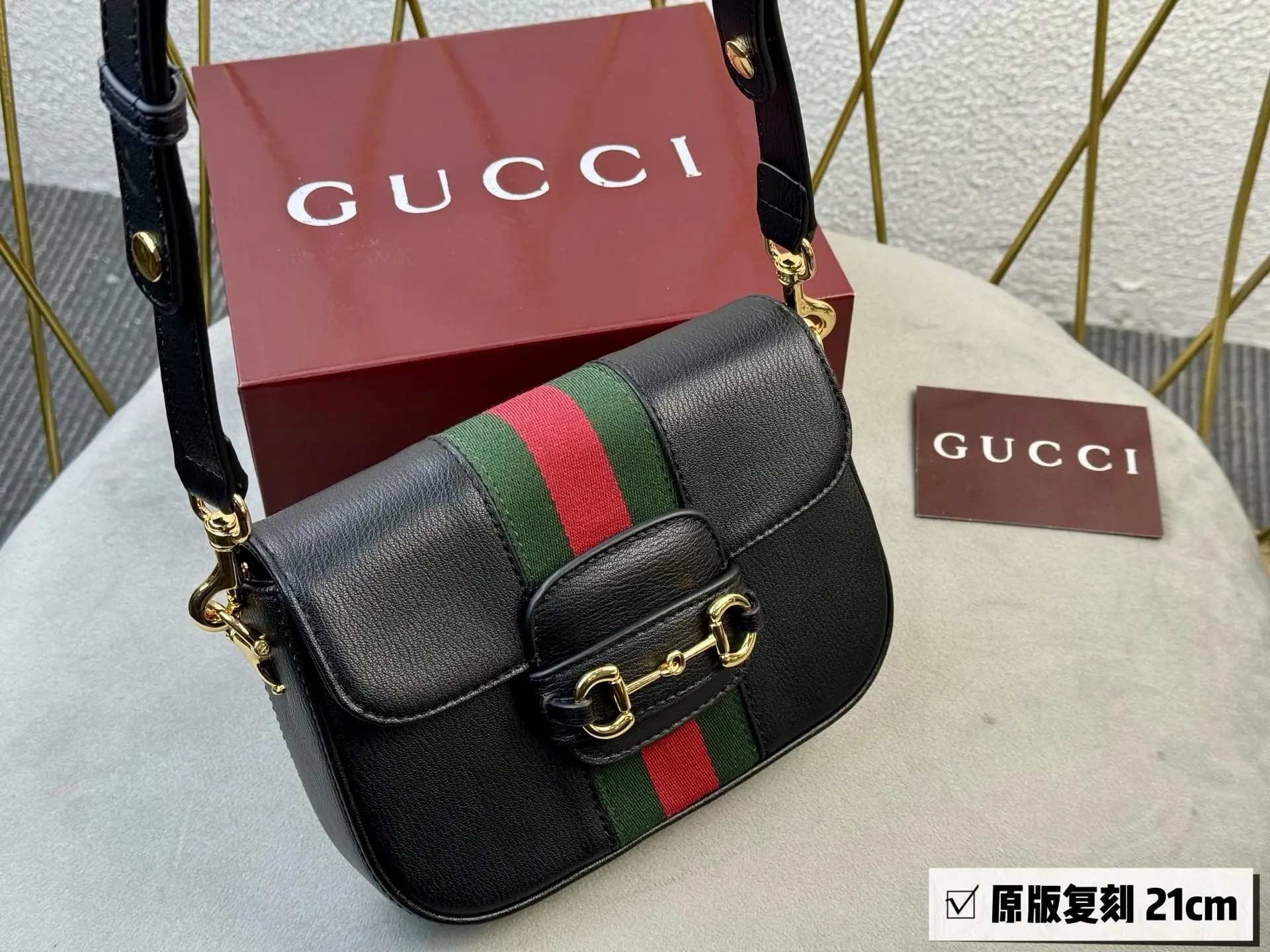 Horsebit 1955 Mini Shoulder Bag D31018023 — view 18