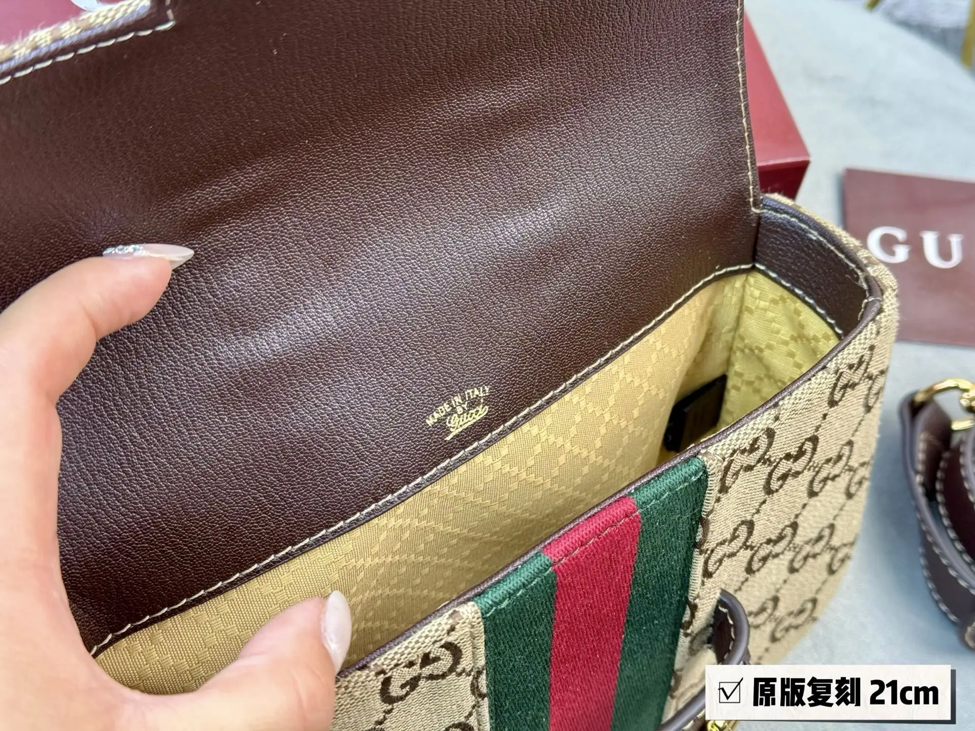 Horsebit 1955 Mini Shoulder Bag D31018023 — view 6