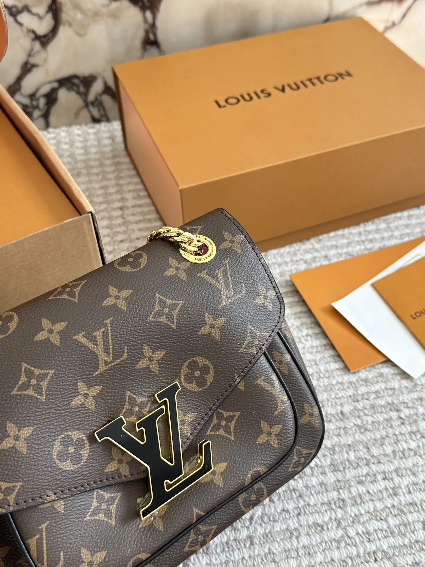 Monogram Passy Flap Bag D35518105