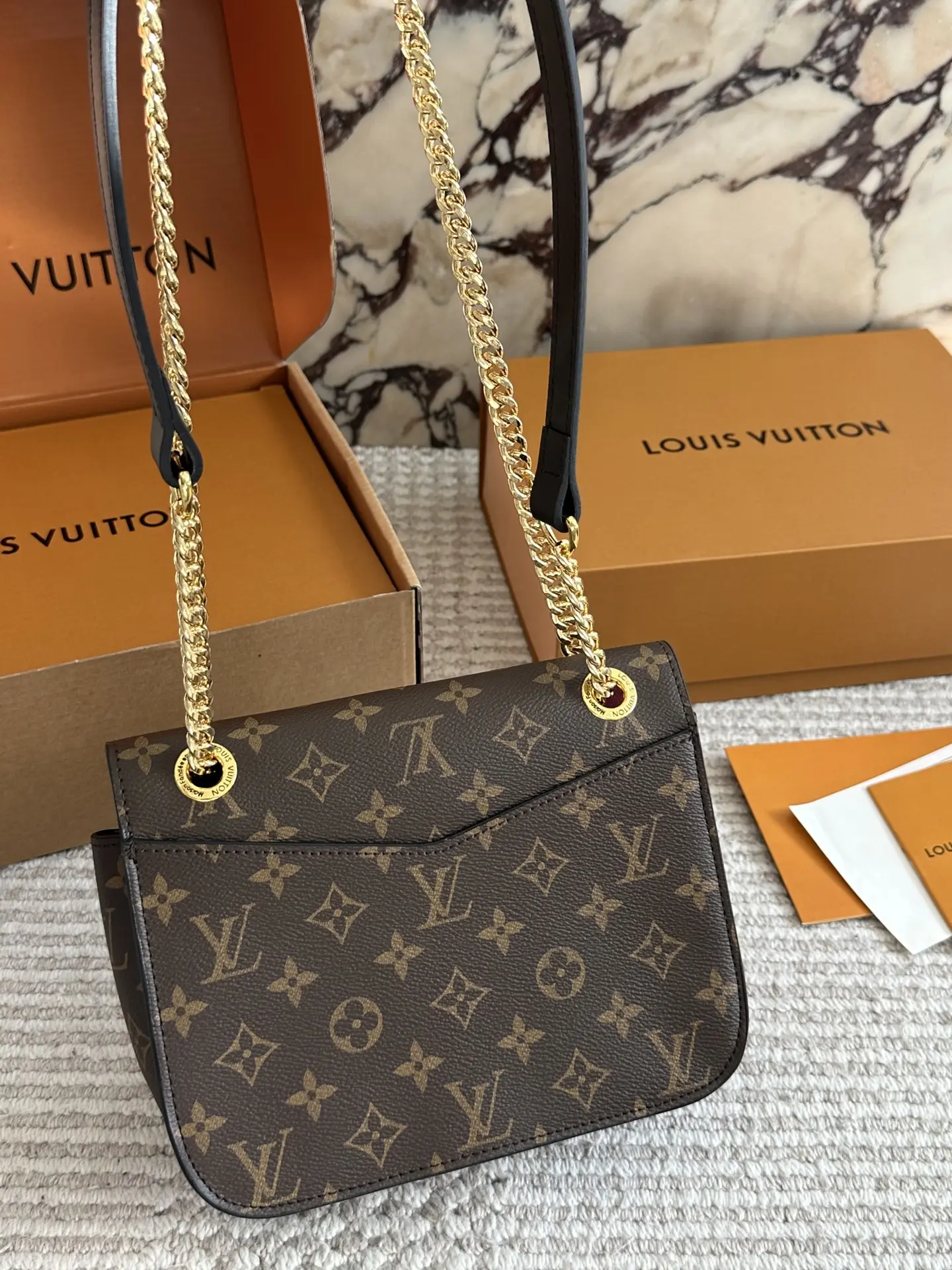 Monogram Passy Flap Bag D35518105 — view 4