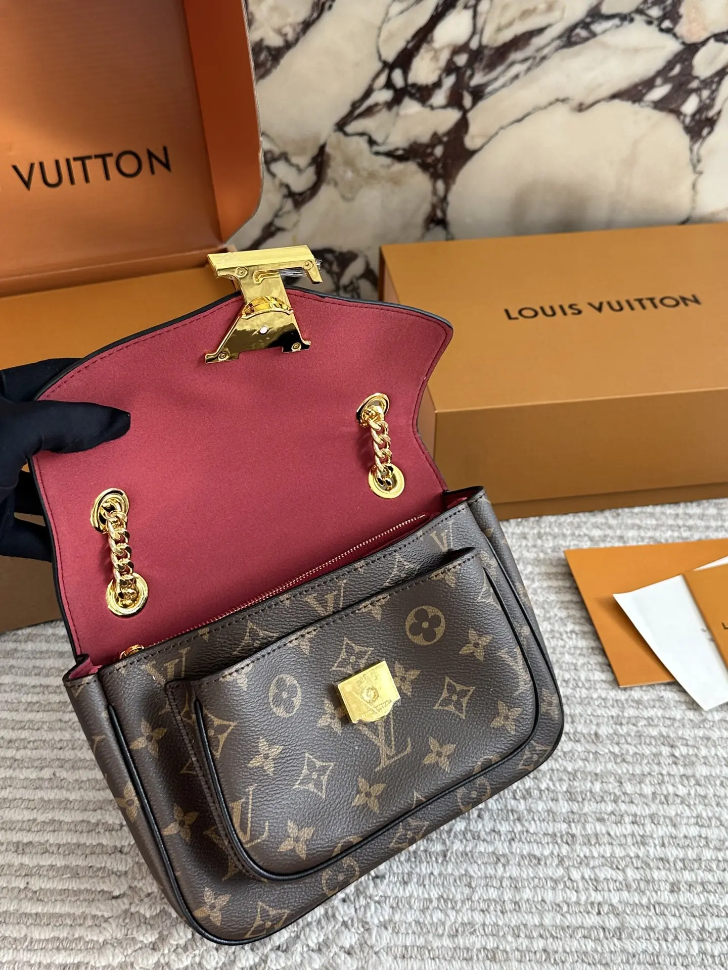 Monogram Passy Flap Bag D35518105 — view 7