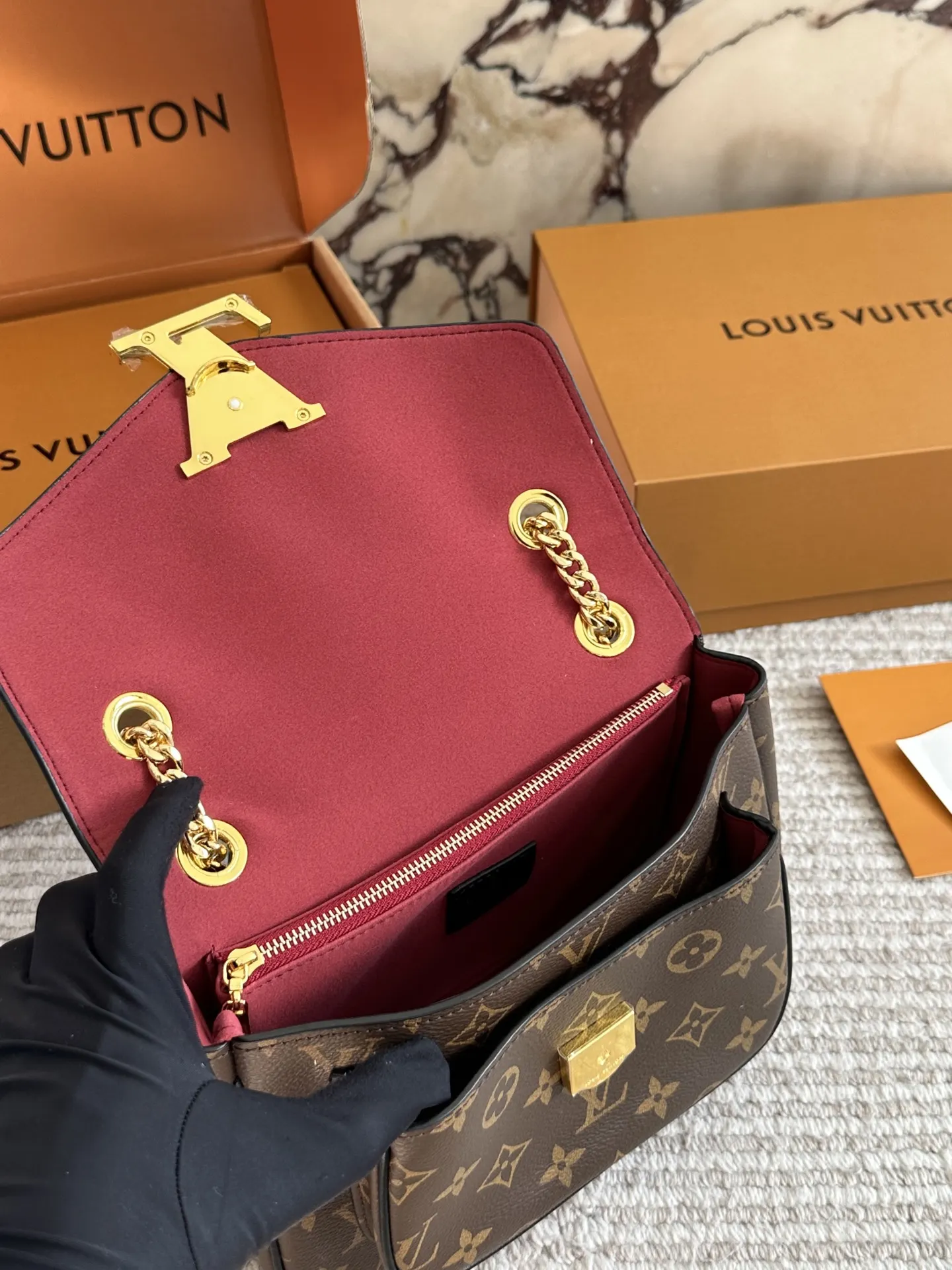 Monogram Passy Flap Bag D35518105 — view 8