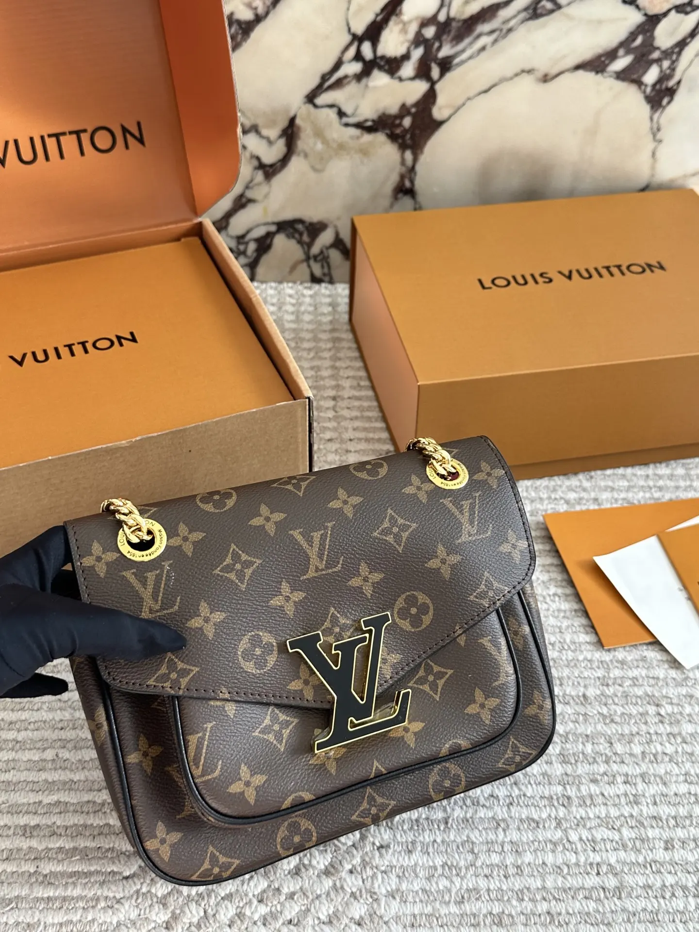Monogram Passy Flap Bag D35518105 — view 9