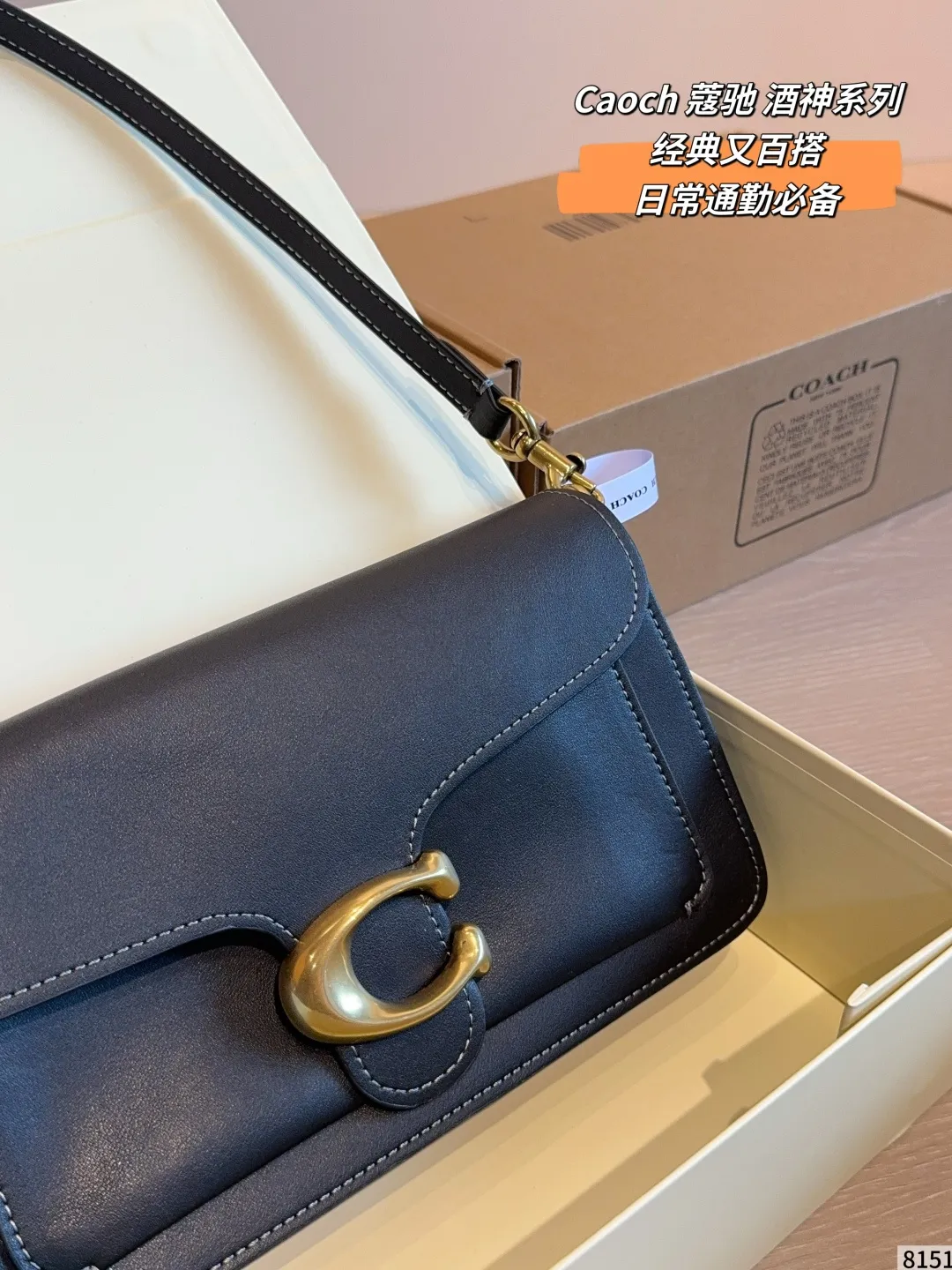 Tabby Shoulder Bag in Leather D33018303 — view 2