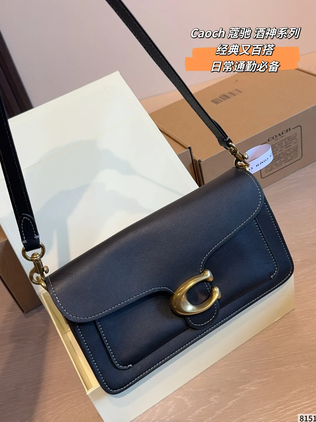 Tabby Shoulder Bag in Leather D33018303 — view 6