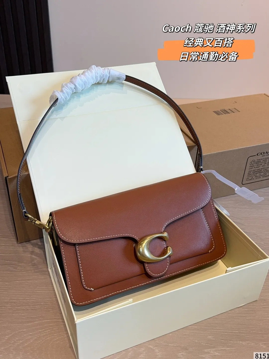 Tabby Shoulder Bag in Leather D33018303 — view 11