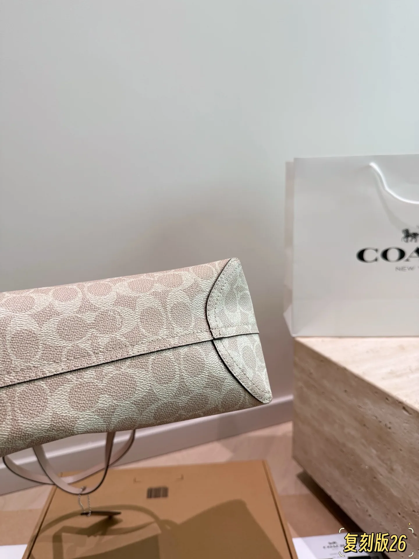 City 26 Signature Canvas Tote Bag D26018375 — view 15
