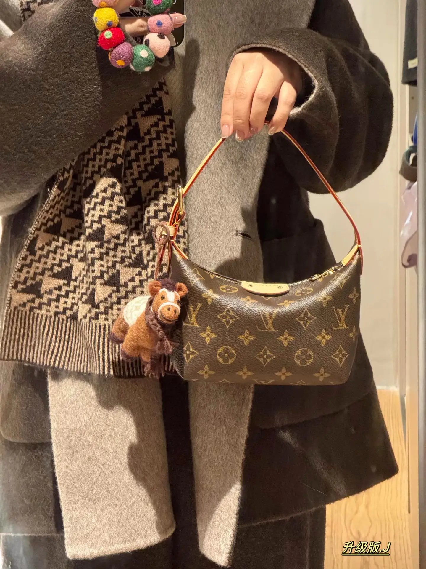 Monogram Canvas Croissant Bag D27518328
